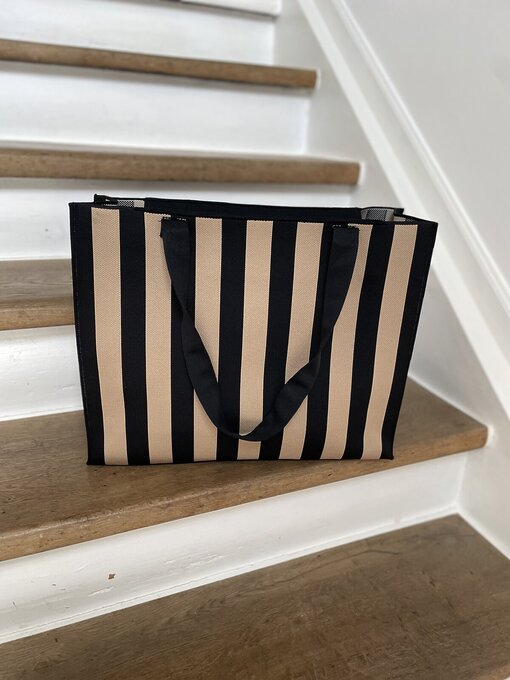 Cooler Shopper “CELESTE” schwarz/beige leo (GI03)