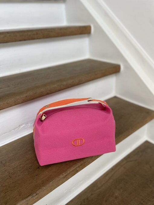 Kosmetik Bag “DALARA” pink/orange (GI04)