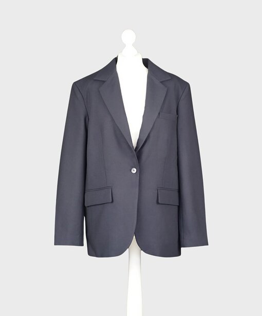Oversized Blazer “JOYCELYN” marine (ER60)