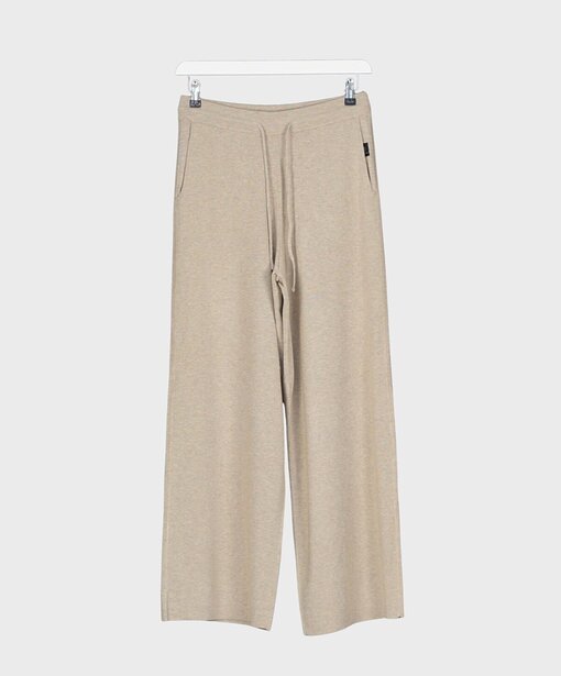 Lässige Feinstrick Hose “NESSI” tan (ER61)