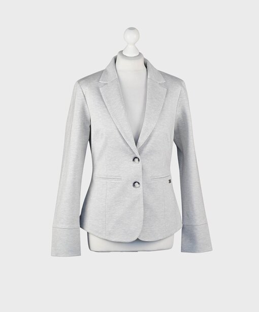 Figurbetonter Blazer “MANJA” light grey (TQ05)
