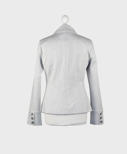 Figurbetonter Blazer “MANJA” light grey (TQ05)
