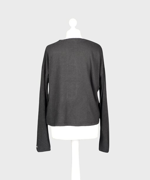 Basic Langarmshirt “SAVANNAH” black (PI22)