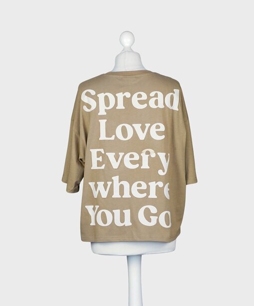 Statement Shirt “LORELEY” tan (ER66)