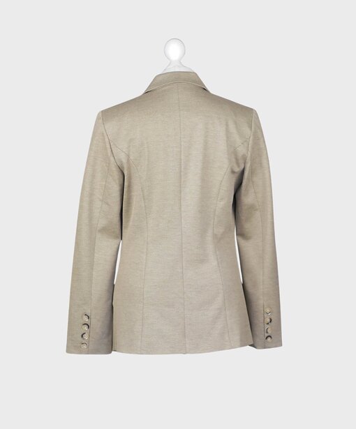 Stylischer Blazer “MANOUSH TWILL” sand melange (TQ06)
