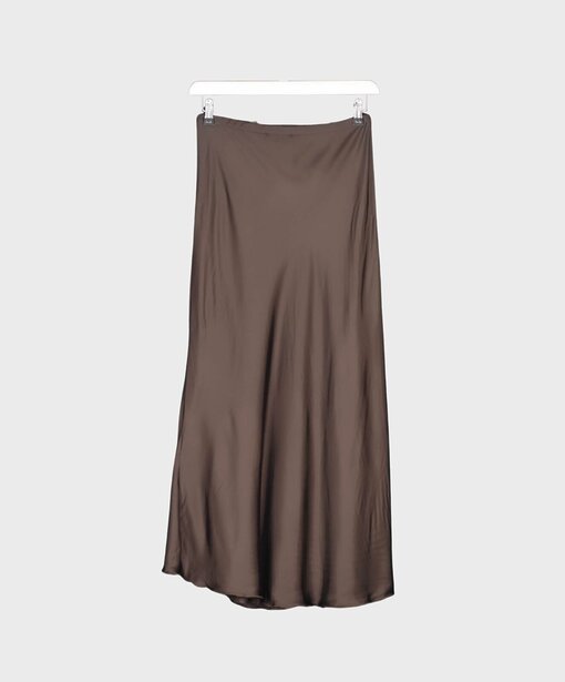 Feiner Maxirock “DOLORES” schokobraun (R02)