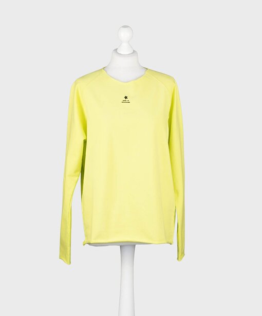 Soft Sweater “LUCK IS BELIEVING” electric/black (PI26)