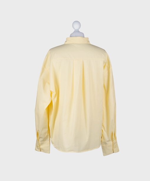Lockere Bluse mit Seide “SIERRA” hellgelb (HB04)