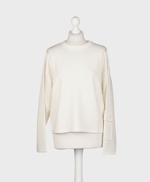 Modal Mix Shirt “JANAE” offwhite (HL22)