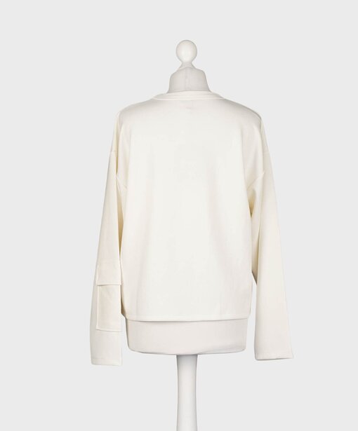 Modal Mix Shirt “JANAE” offwhite (HL22)