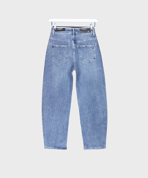 Funkelnde Jeans “YOANA SPARKLE” – college blue (ER67)