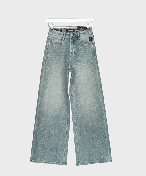Funkelnde Jeans “KALEA SPARKLE” – sky grey blue (ER68)
