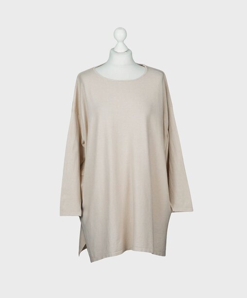 Feinstrickpulli “BIBI” beige (GW201)