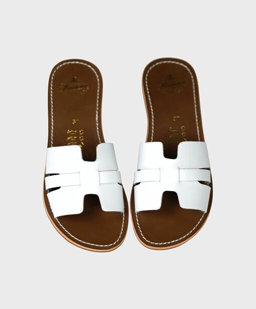 Pantolette “THE ITALIAN” – white (HL08)