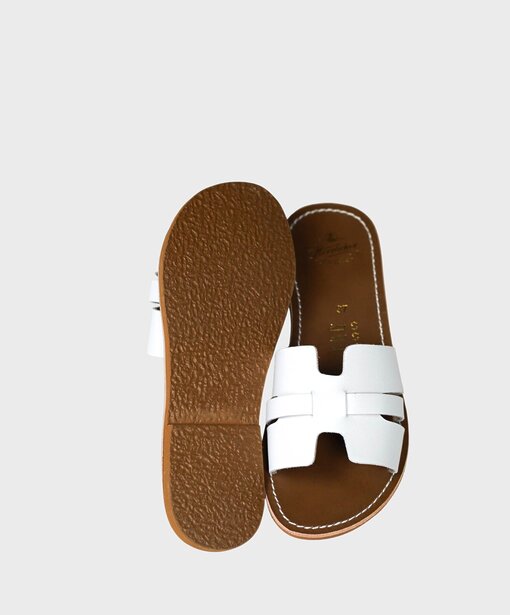 Pantolette “THE ITALIAN” – white (HL08)