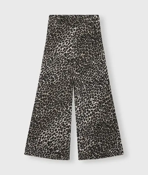 Wide Jogger in Leo Optik “JASMIN” soft white melee (10D19)