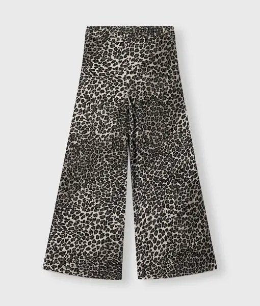 Wide Jogger in Leo Optik “JASMIN” soft white melee (10D19)