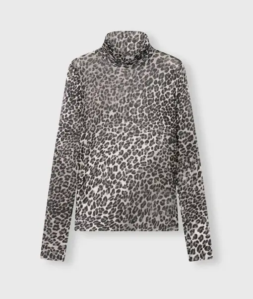 Mesh Longsleeve Leo “CHIARA” ecru (10D30)