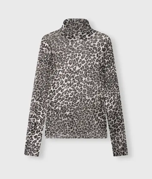 Mesh Longsleeve Leo “CHIARA” ecru (10D30)