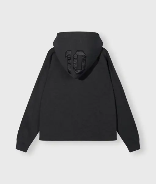 Statement Zip Hoodie “SORAYA” antra melee (10D07)