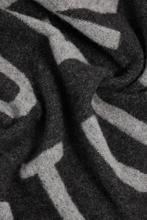 Oversized Schal “SHAWL-1” black (CPH111)