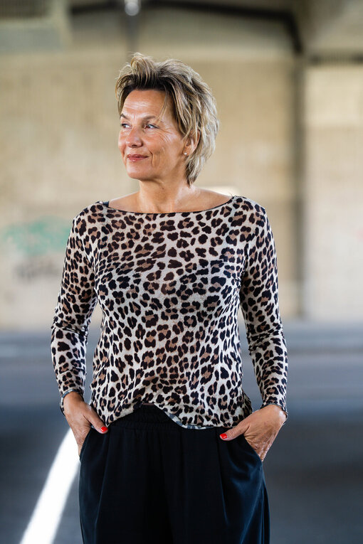 Transparentes Leo Shirt “KELLY” leo (BA29)