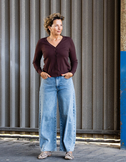 FRAUENSACHE - Weite Jeans "ALIKA" (H41)