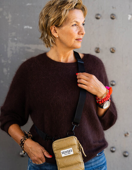 SENSES.THE LABEL - Smartphone Puffer Bag "ARTI" (SE53)