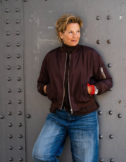 FRAUENSACHE - Trendige Bomberjacke "CAMILLA" (GW12)