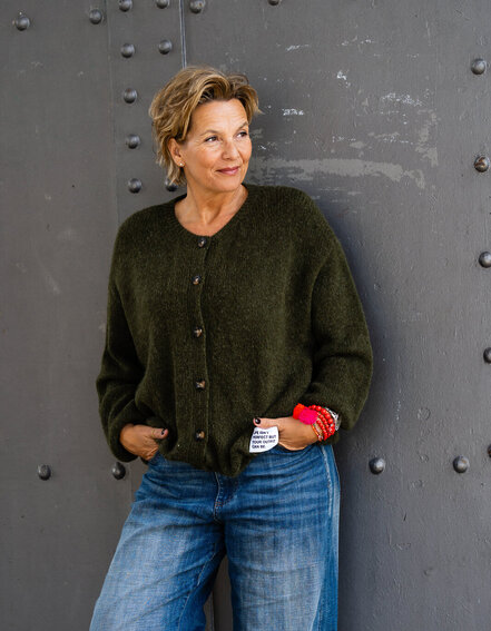 FRAUENSACHE - Kuschelige Strickjacke "MARIA" (GW55)