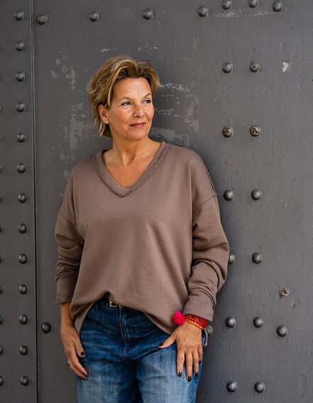 FRAUENSACHE - Lässiger Sweater "CALISTA" (GW53)