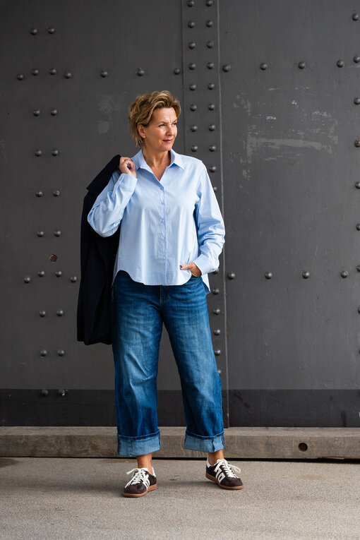Coole Jeans “ORNELLA” jeansblau (H52)