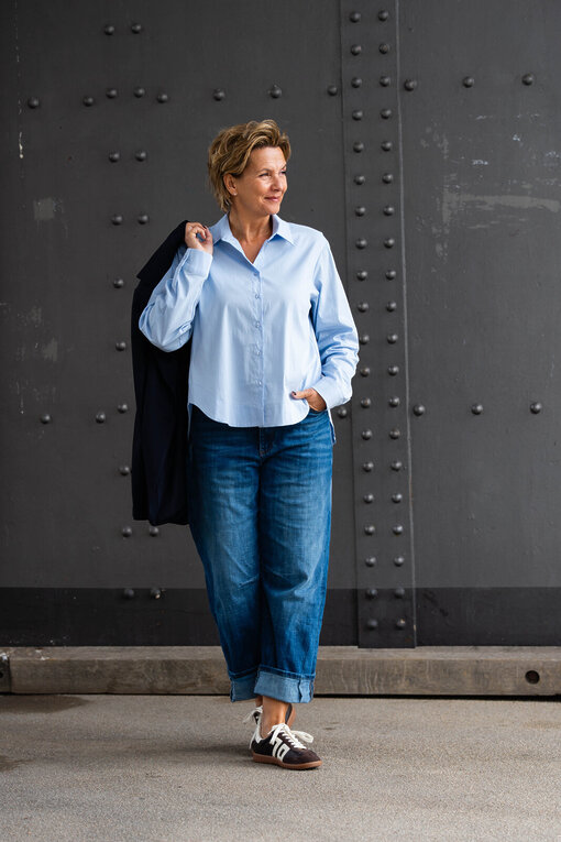 Coole Jeans “ORNELLA” jeansblau (H52)