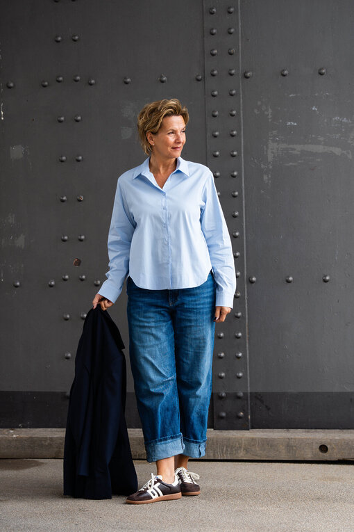 Coole Jeans “ORNELLA” jeansblau (H52)