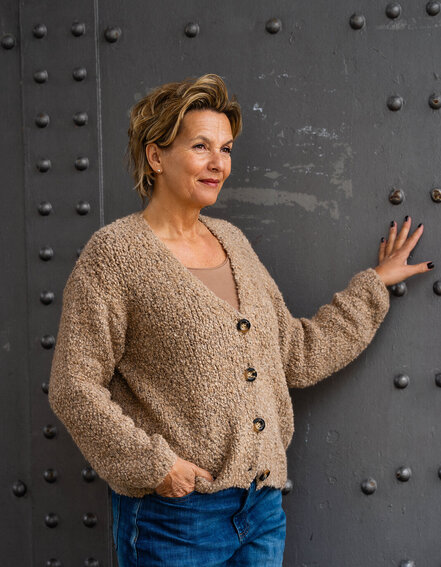 FRAUENSACHE - Trendiger Cardigan "ALISHA" (GW42)