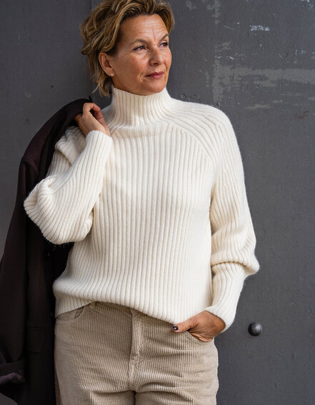 FRAUENSACHE - Trendiger Strickpullover "KATHLEEN" (GW224)