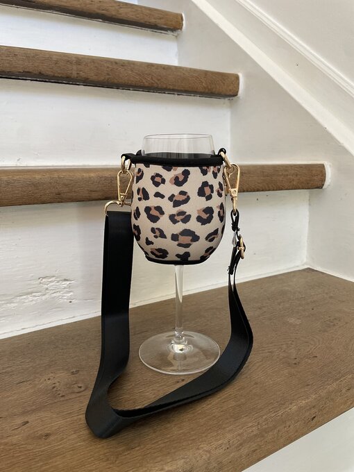 Weinglashalter “WINE BUDDY” STRAP leo (AS20)