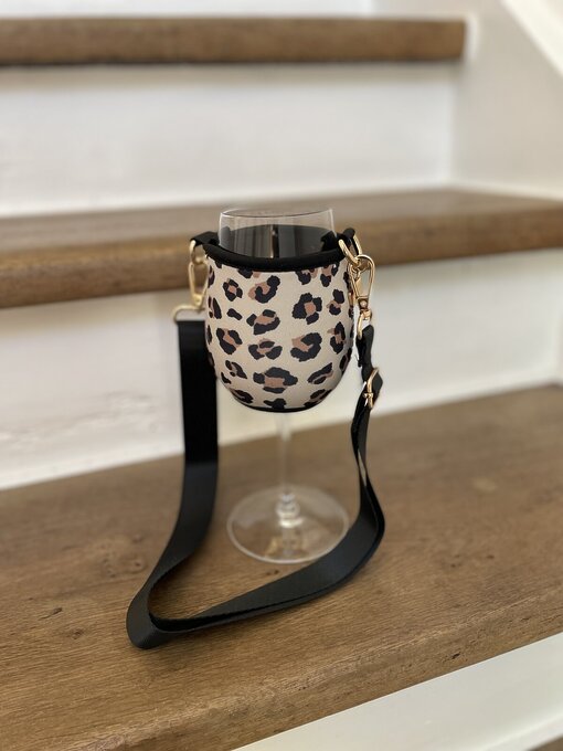 Weinglashalter “WINE BUDDY” STRAP leo (AS20)
