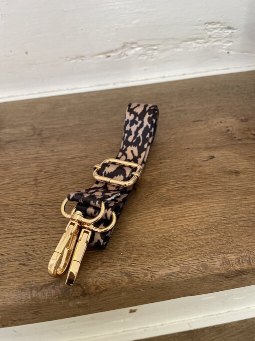 Weinglashalter “WINE BUDDY” STRAP schwarz/beige (AS20)