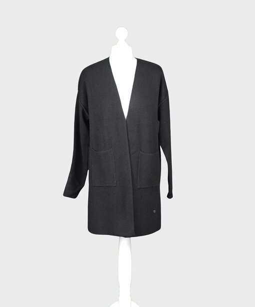 Feinstrick Cardigan “LAENI” schwarz (GW36)