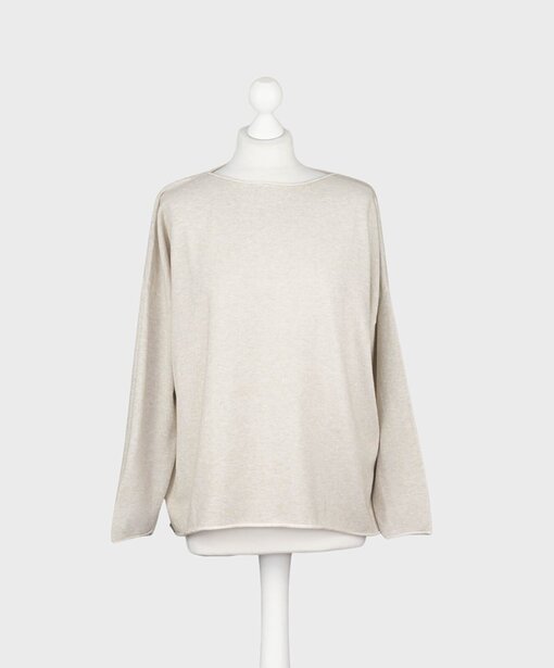 Feinstrickpulli “SARAH” beige (GW71)