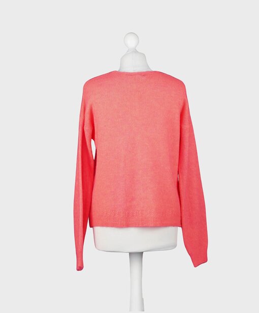 Kuschelige Strickjacke “SAMIRA” coral (GW05)