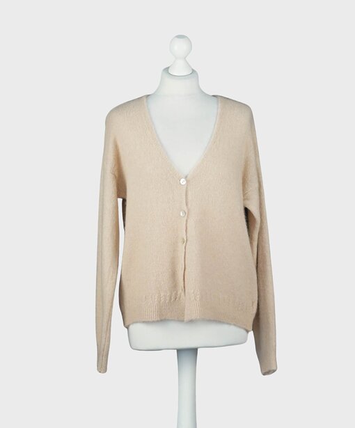 Kuschelige Strickjacke “SAMIRA” beige (GW05)