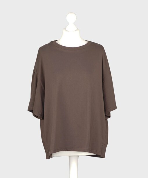 Lockeres Shirt “PALINA” braun (BA25)