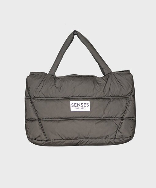 Weekend Puffer Bag “AMORA” black (SE47)