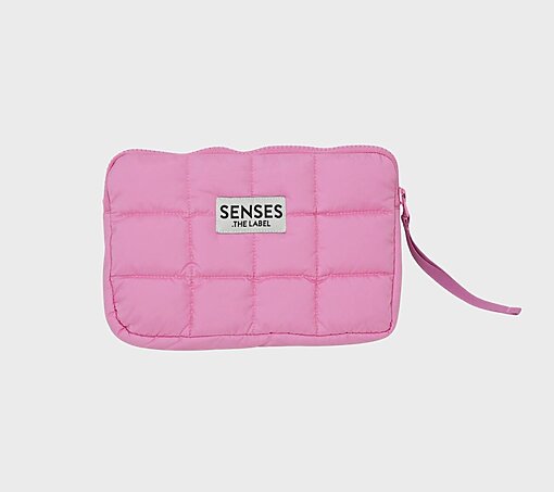 Puffer Kosmetik Bag “ALLISON” rose pink (SE39)