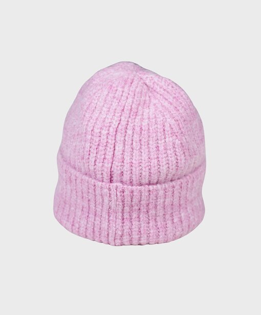 Grobstrick Mütze “ALPS” rose pink melange (SE35)