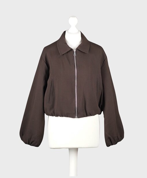 Lässige Kurzjacke “BEVERLY” schokobraun (GW96)
