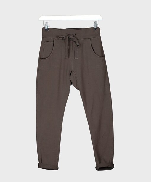 Super bequeme Joggerhose “PRISKA” schokobraun (FJ)
