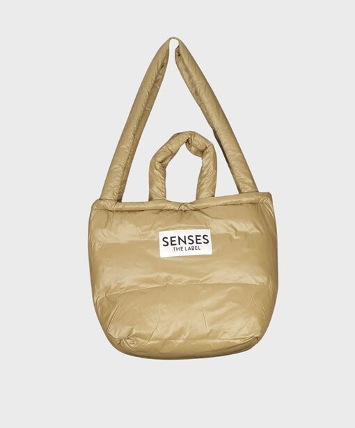 Puffer Bag “ADNA” light cognac (SE54)
